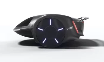 Two-wheel EV concept seats five, harnesses regenerative damping