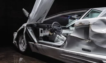 "Wolf of Wall Street" Lamborghini Countach heads to auction