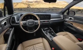 2024 Kia Sorento takes on Telluride's tough look