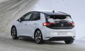2024 Volkswagen ID.3 GTX electric hot hatch spotted