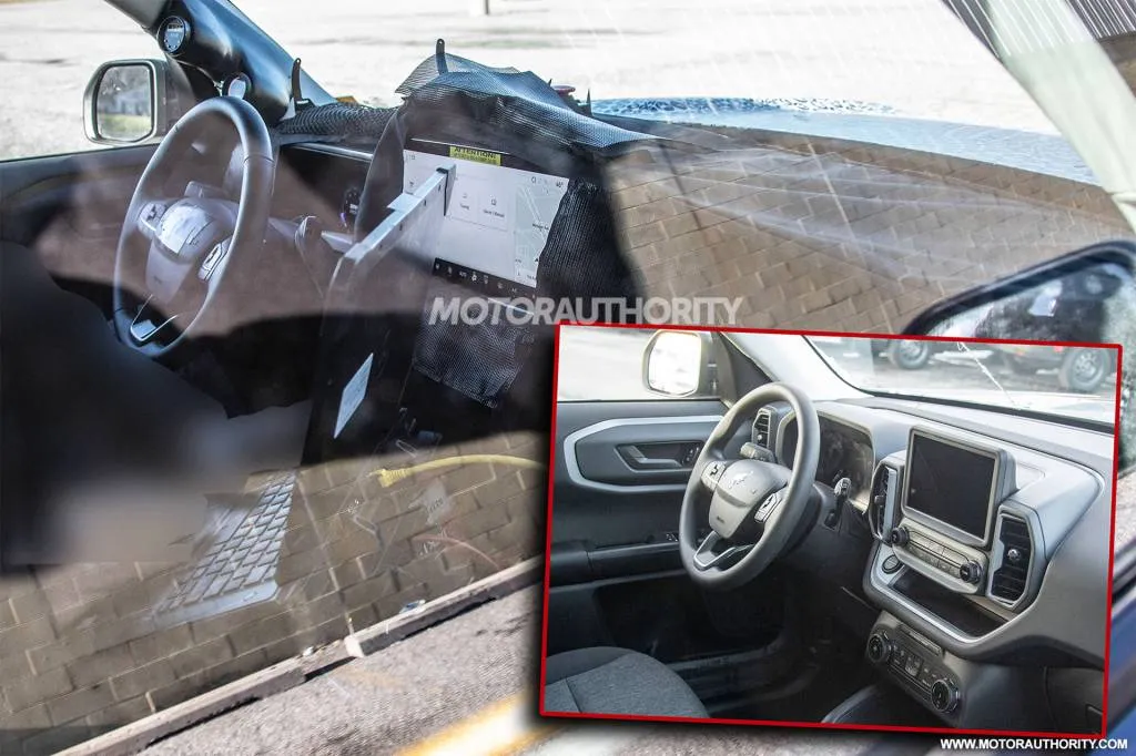 2025 Ford Bronco Sport facelift spy shots - Photo credit: Baldauf 2025 Ford Bronco Sport facelift spy shots - Photo credit: Baldauf