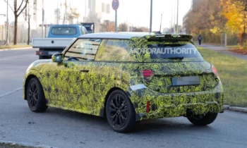 2025 Mini John Cooper Works hot hatch spied
