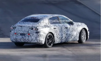 2026 Mercedes-Benz C-Class EV spied for first time