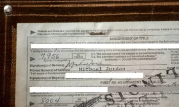 BMW 8-Series that allegedly belonged to Michael Jordan turns up for sale