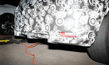 2025 Fiat 600e Abarth spied for first time