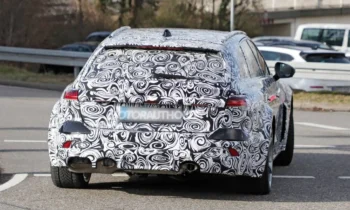 2026 Audi RS 5 Avant spied with plug-in hybrid power