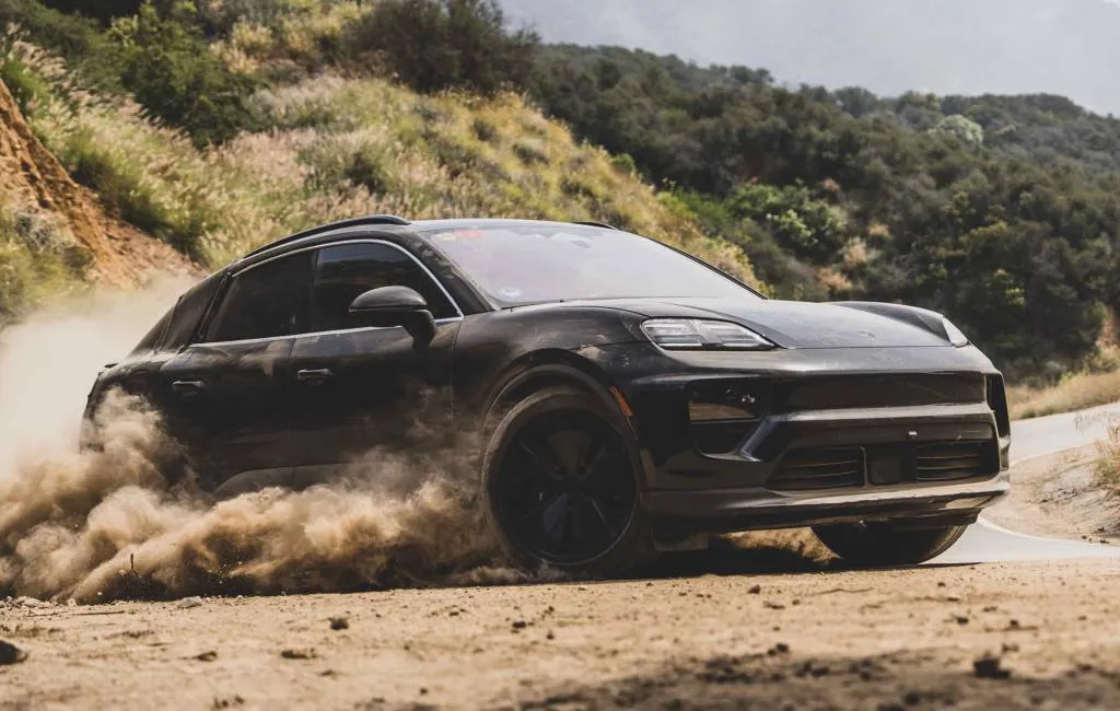 Electric Porsche Macan prototype