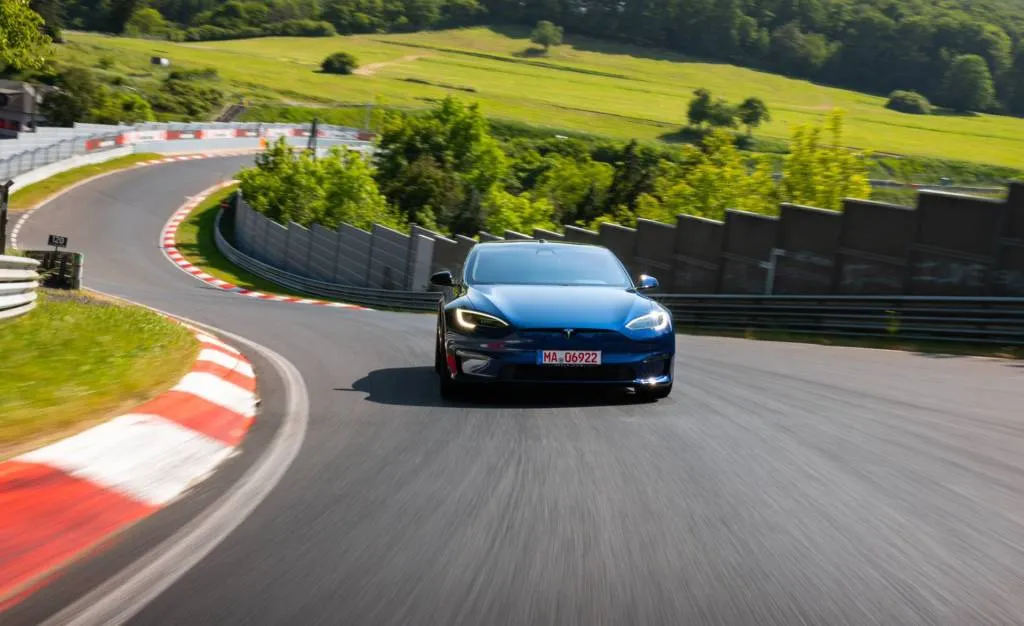 Tesla Model S Plaid Track Package sets 7:25.231 Nürburgring lap time Tesla Model S Plaid Track Package sets 7:25.231 Nürburgring lap time