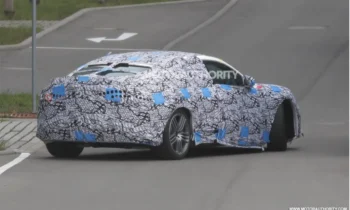 2026 Mercedes-AMG GT 4-Door Coupe EV spied for first time
