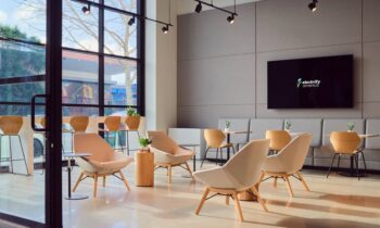 Electrify America's flagship urban EV charging station is indoors