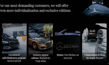 First bespoke model in Mercedes' Mythos series lands in 2025