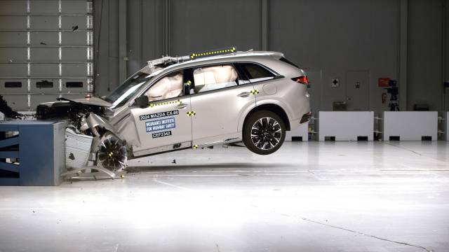 2024 Mazda CX-90 IIHS Top Safety Pick+ results 2024 Mazda CX-90 IIHS Top Safety Pick+ results