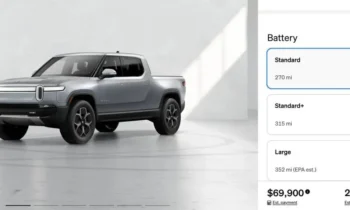Rivian Standard pack R1S, R1T arrive: Up to 315 miles, no LFP yet