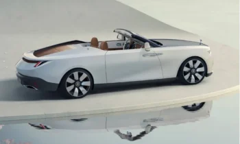 Third Rolls-Royce Droptail is a study in white